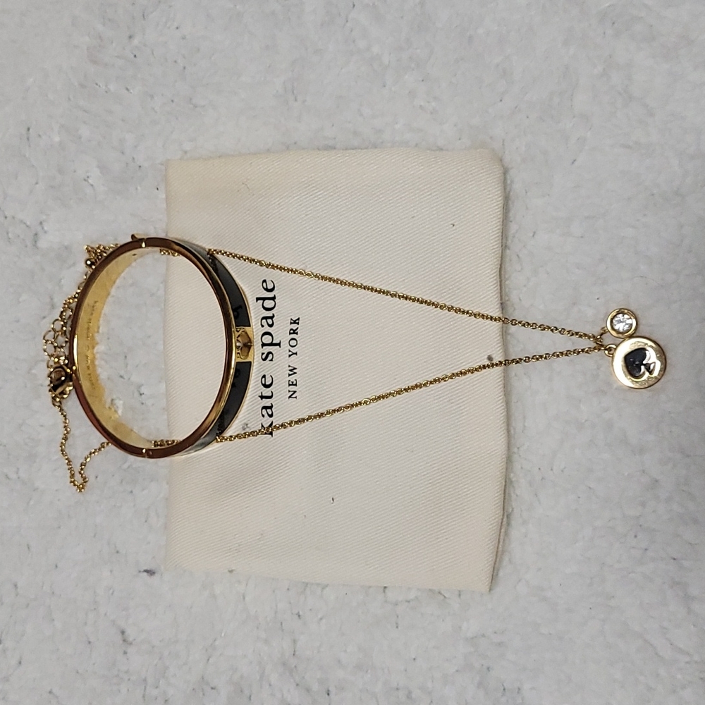 Kate Spade Necklace and bracelet.